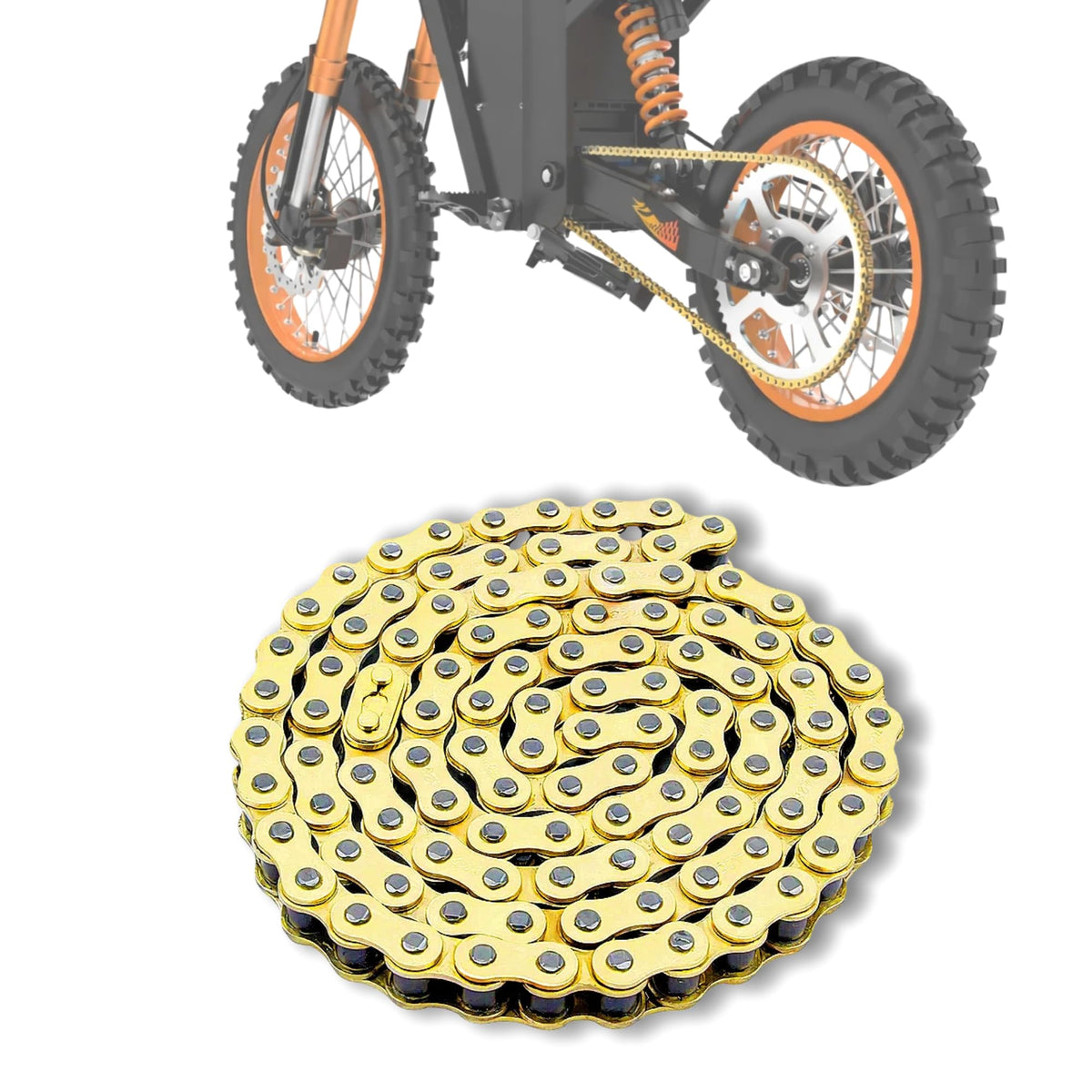 yozma tuttio and heybike gold chain