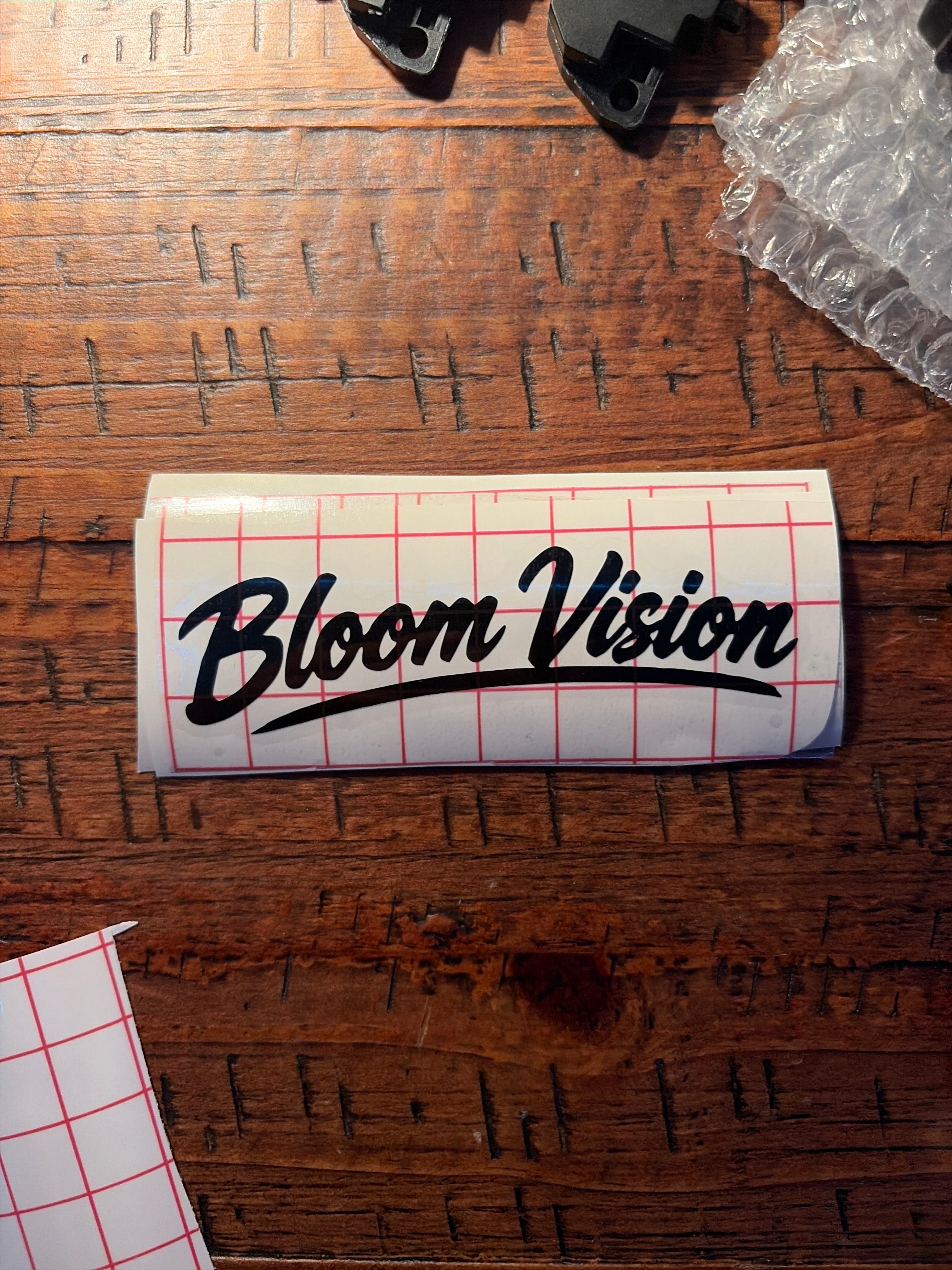 Bloom Vision stickers