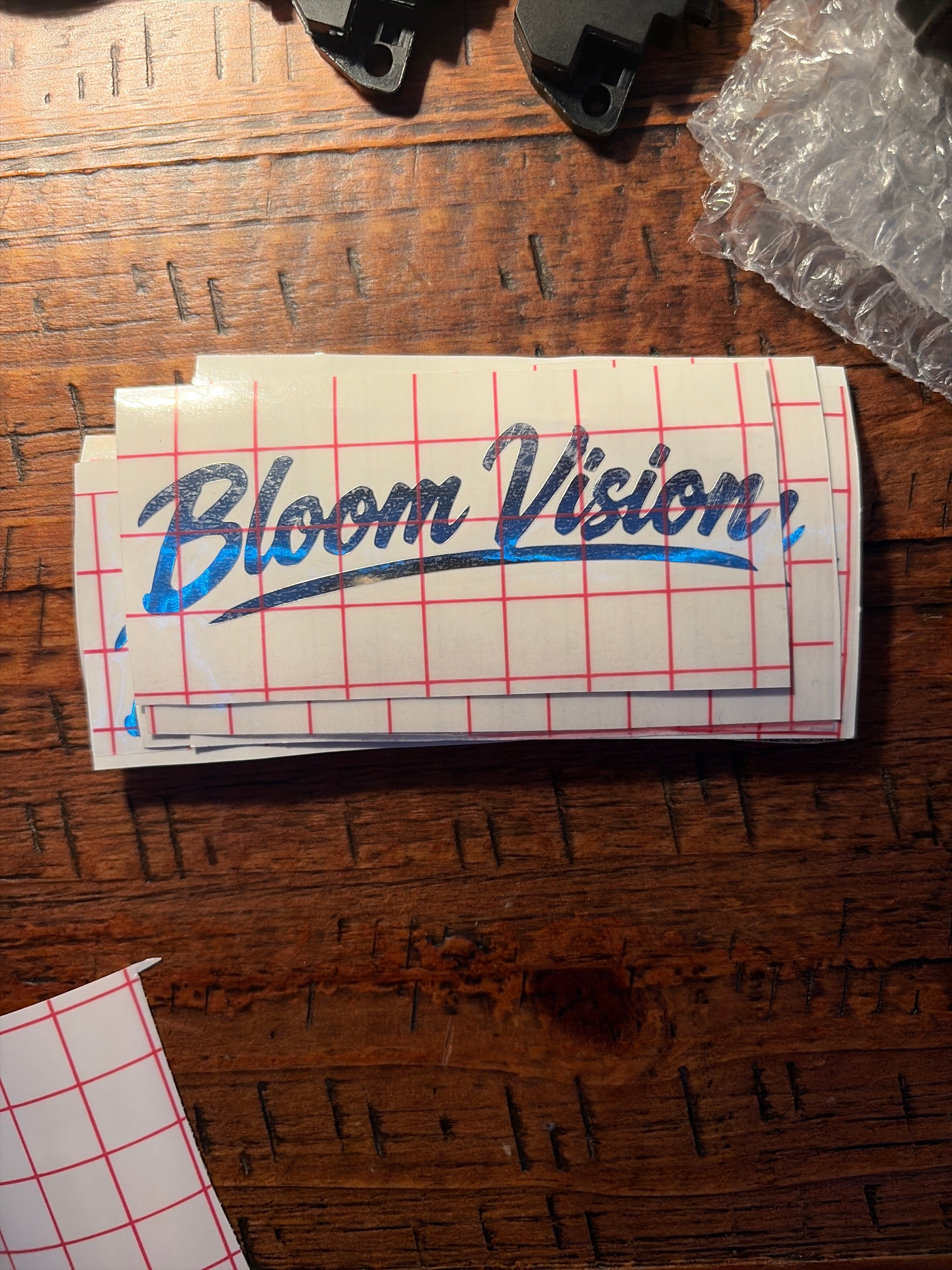 Bloom Vision stickers