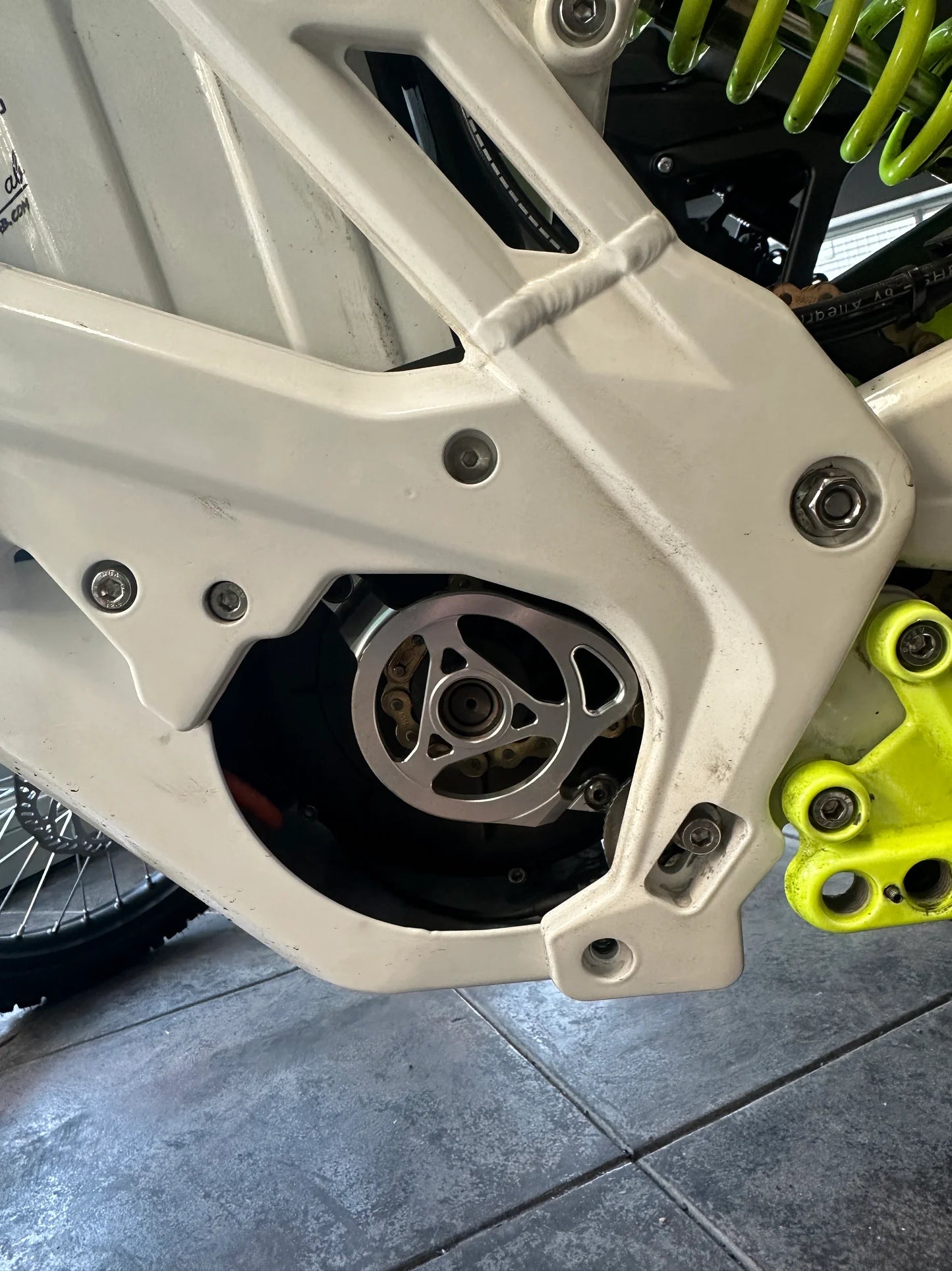 CNC surron lbx and ultra bee motor cover