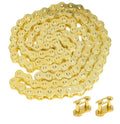 yozma tuttio and heybike gold chain