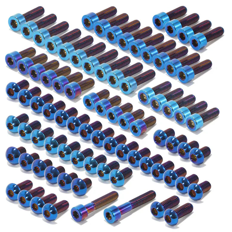 FULL titanium bolt kit for the Yozma IN10